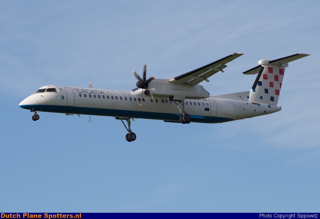 9A-CQD Bombardier Dash 8-Q400 Croatia Airlines by Sippowitz