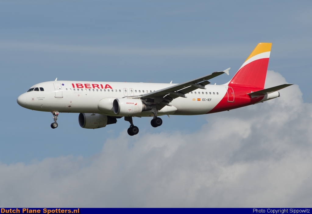 EC-IEF Airbus A320 Iberia by Sippowitz