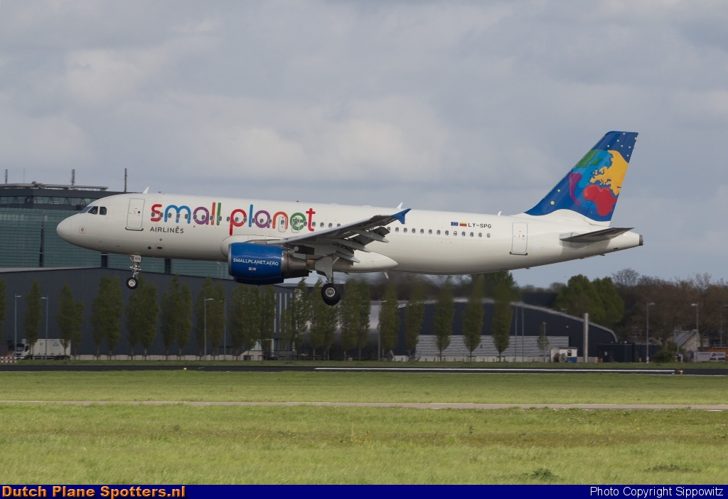 LY-SPG Airbus A320 Small Planet Airlines by Sippowitz