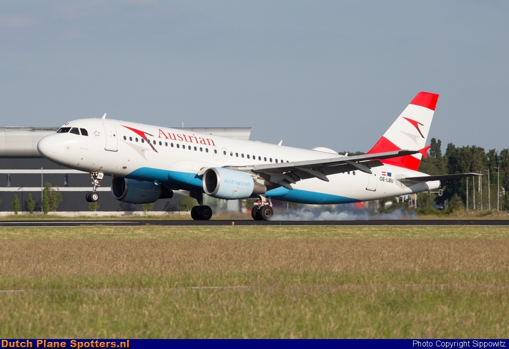 OE-LBU Airbus A320 Austrian Airlines by Sippowitz