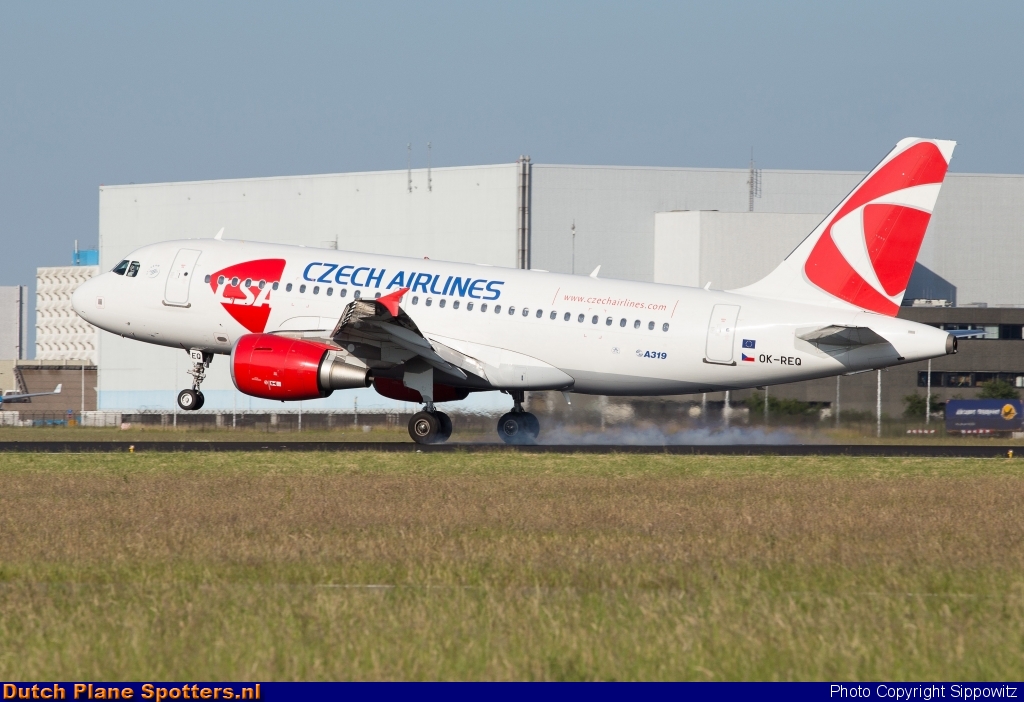 OK-REQ Airbus A319 CSA Czech Airlines by Sippowitz