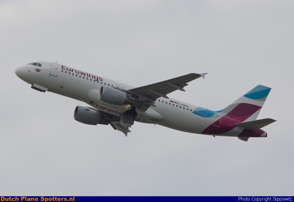 D-ABNH Airbus A320 Eurowings by Sippowitz