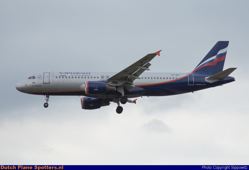 VP-BKY Airbus A320 Aeroflot - Russian Airlines by Sippowitz