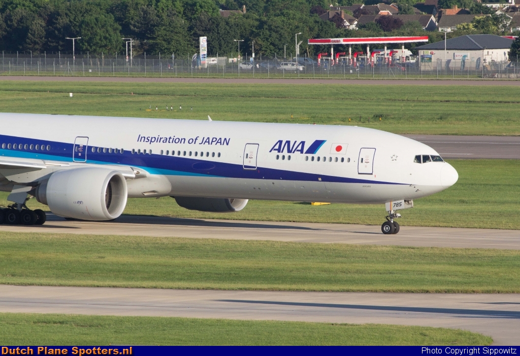JA785A Boeing 777-300 All Nippon Airlines by Sippowitz