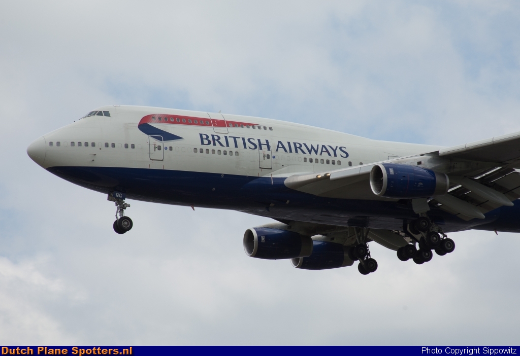 G-BYGG Boeing 747-400 British Airways by Sippowitz
