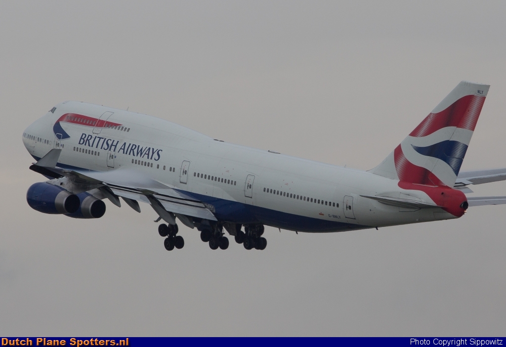 G-BNLY Boeing 747-400 British Airways by Sippowitz