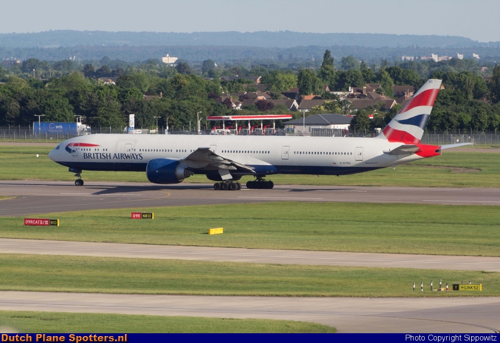 G-STBC Boeing 777-300 British Airways by Sippowitz