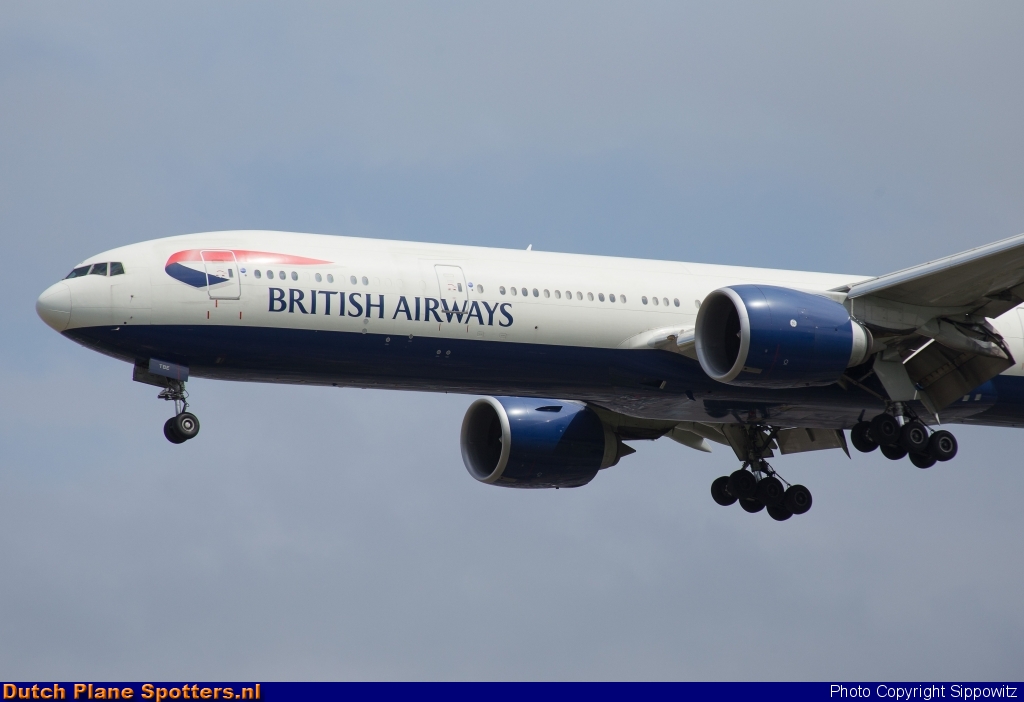 G-STBE Boeing 777-300 British Airways by Sippowitz