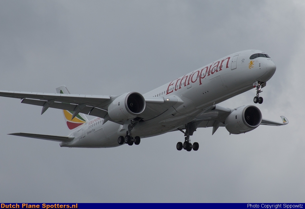 ET-AUA Airbus A350-900 Ethiopian Airlines by Sippowitz