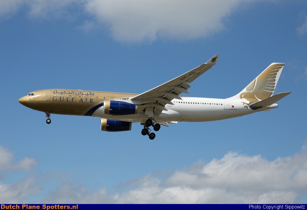 A9C-KD Airbus A330-200 Gulf Air by Sippowitz