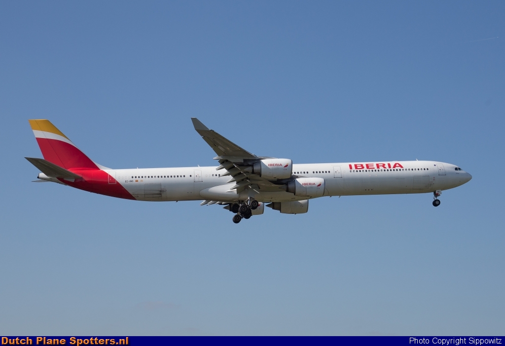 EC-INO Airbus A340-600 Iberia by Sippowitz