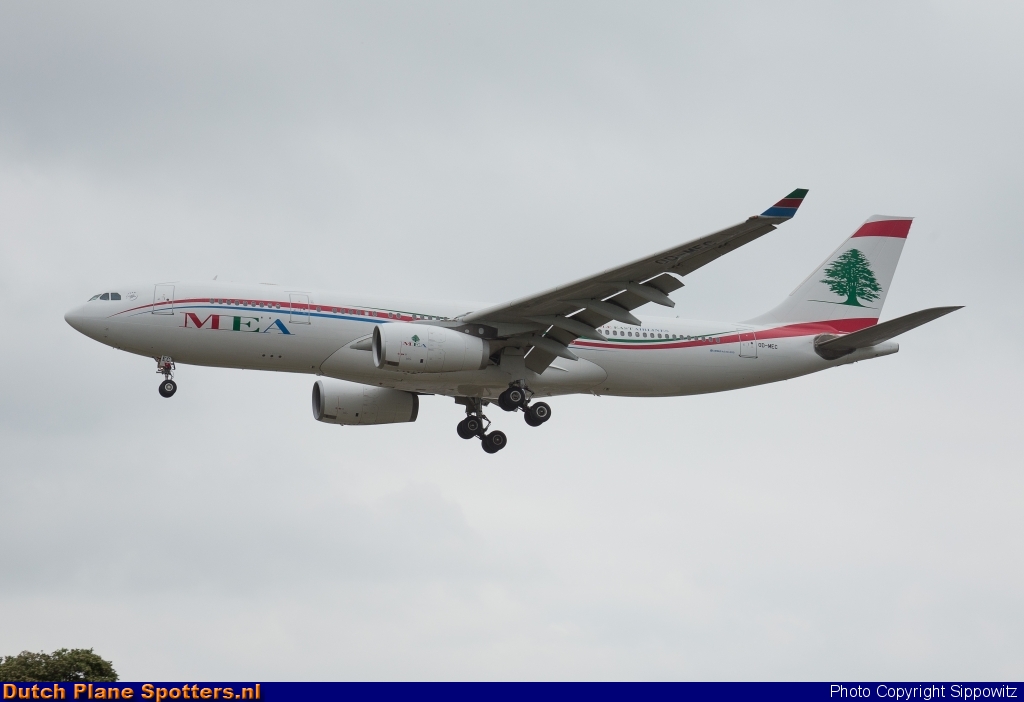 OD-MEC Airbus A330-200 Middle East Airlines (MEA) by Sippowitz