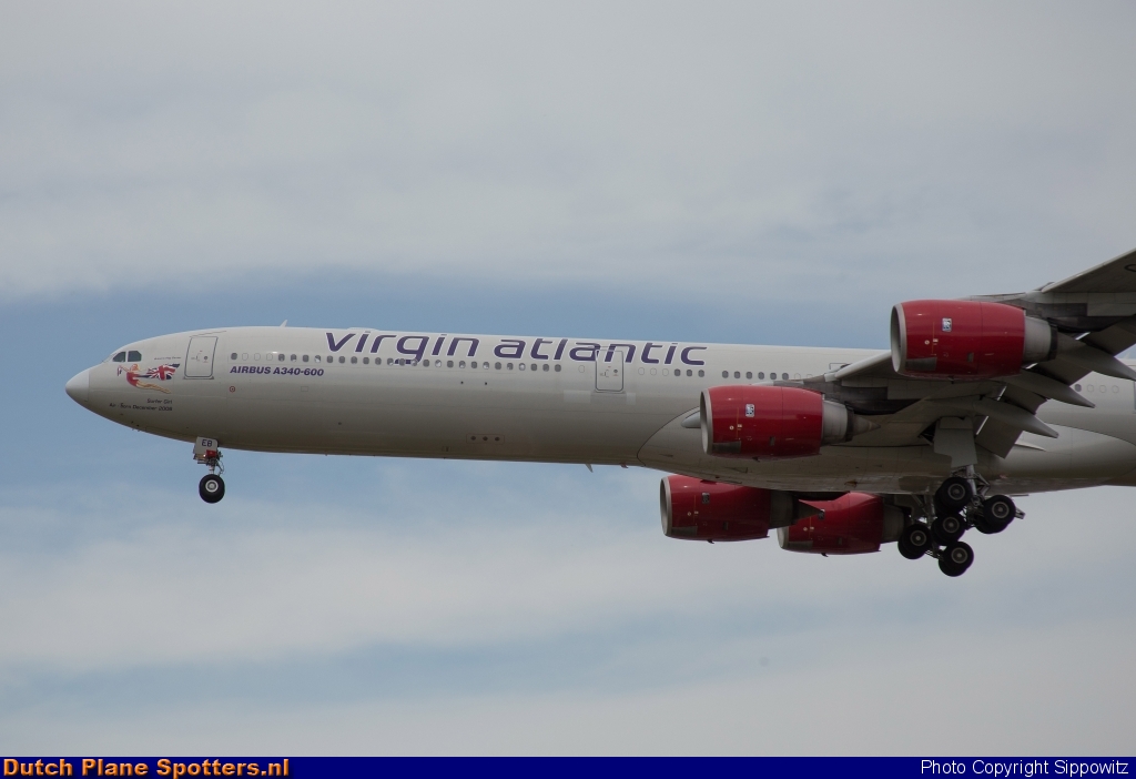 G-VWEB Airbus A340-600 Virgin Atlantic by Sippowitz