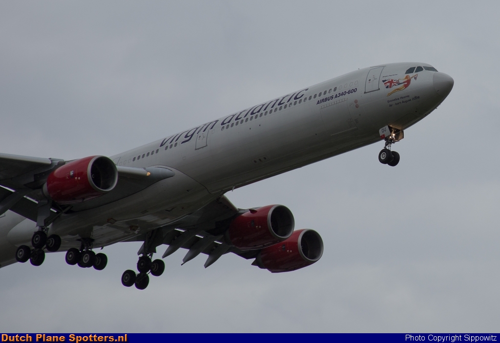 G-VYOU Airbus A340-600 Virgin Atlantic by Sippowitz