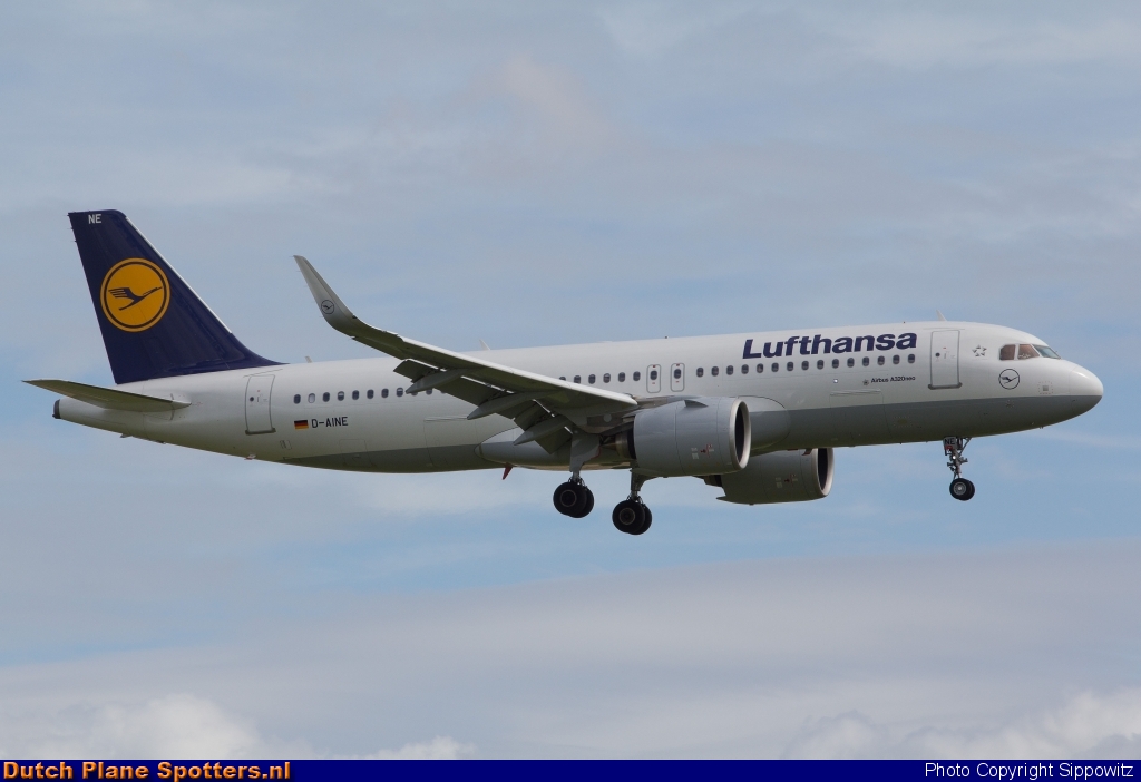 D-AINE Airbus A320neo Lufthansa by Sippowitz