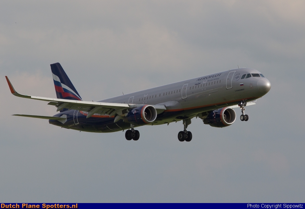 VP-BKI Airbus A321 Aeroflot - Russian Airlines by Sippowitz