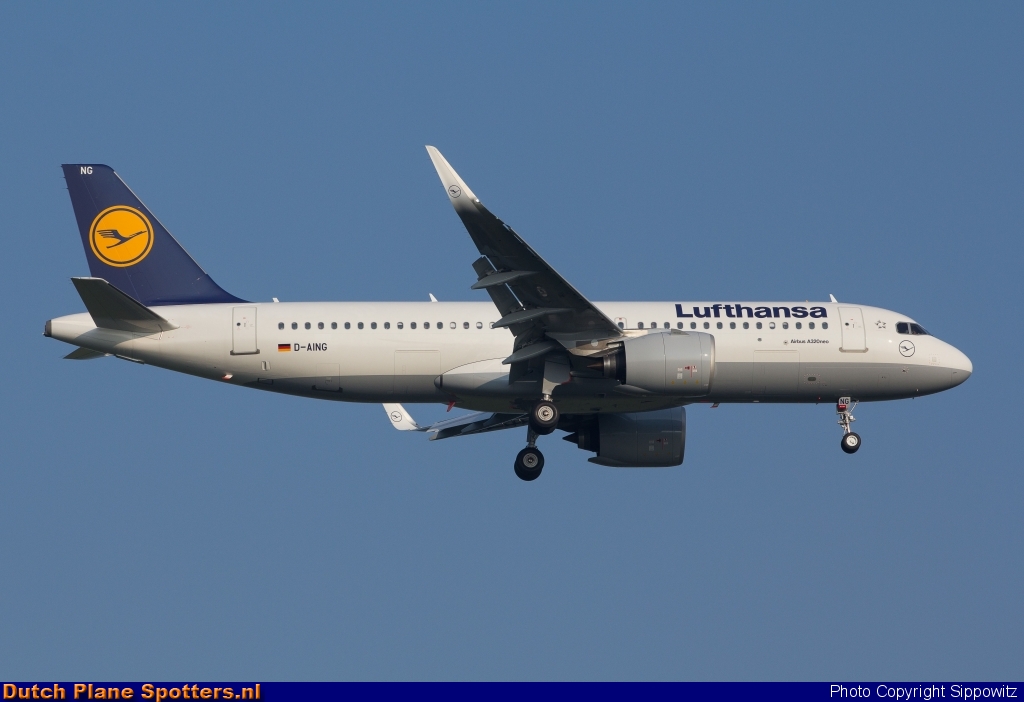 D-AING Airbus A320neo Lufthansa by Sippowitz
