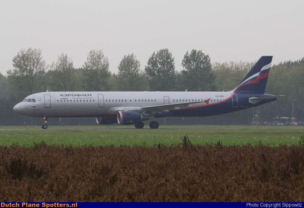 VQ-BOH Airbus A321 Aeroflot - Russian Airlines by Sippowitz