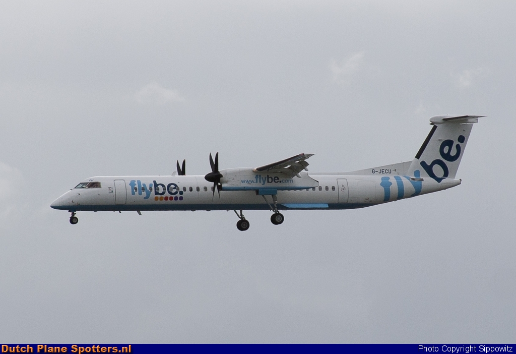 G-JECU Bombardier Dash 8-Q400 Flybe by Sippowitz