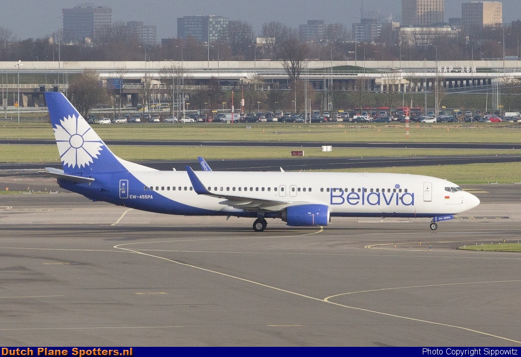EW-455PA Boeing 737-800 Belavia Belarusian Airlines by Sippowitz