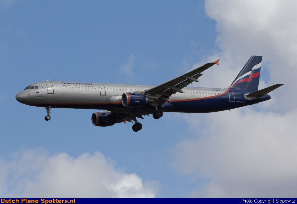 VP-BQS Airbus A321 Aeroflot - Russian Airlines by Sippowitz