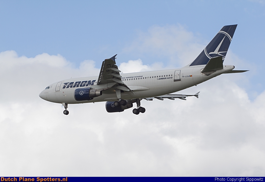 YR-LCA Airbus A310 TAROM by Sippowitz