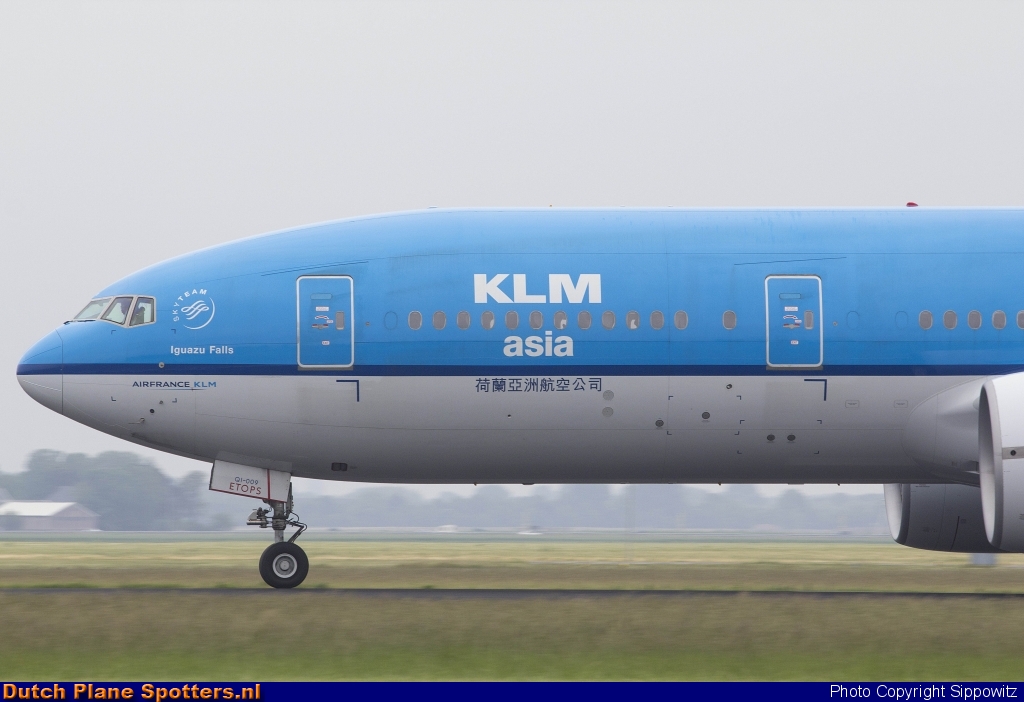 PH-BQI Boeing 777-200 KLM Asia by Sippowitz