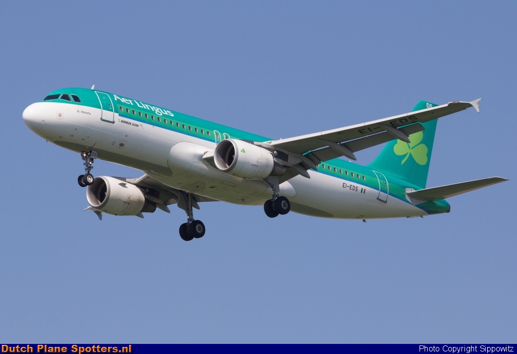 EI-EDS Airbus A320 Aer Lingus by Sippowitz
