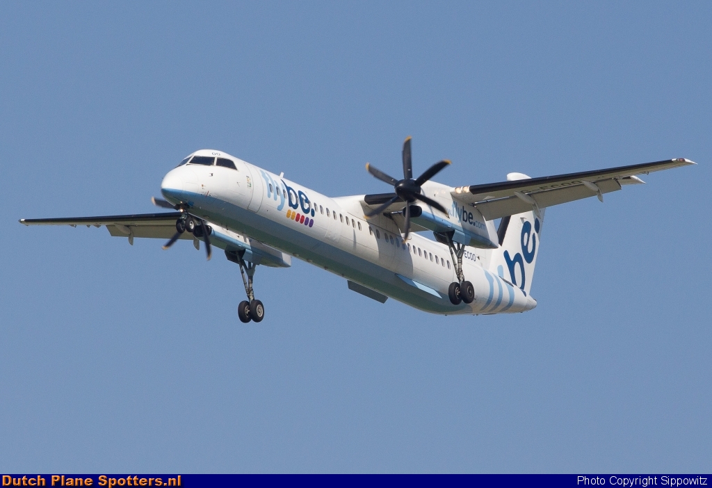 G-ECOO Bombardier Dash 8-Q400 Flybe by Sippowitz