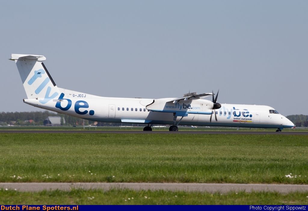 G-JECJ Bombardier Dash 8-Q400 Flybe by Sippowitz