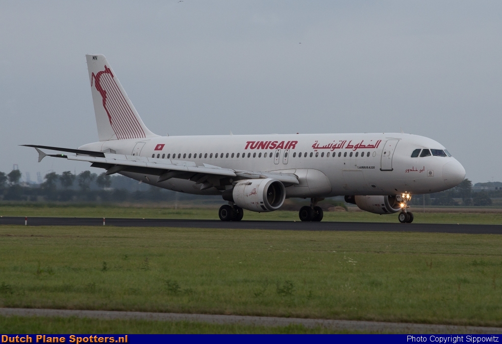 TS-IMN Airbus A320 Tunisair by Sippowitz