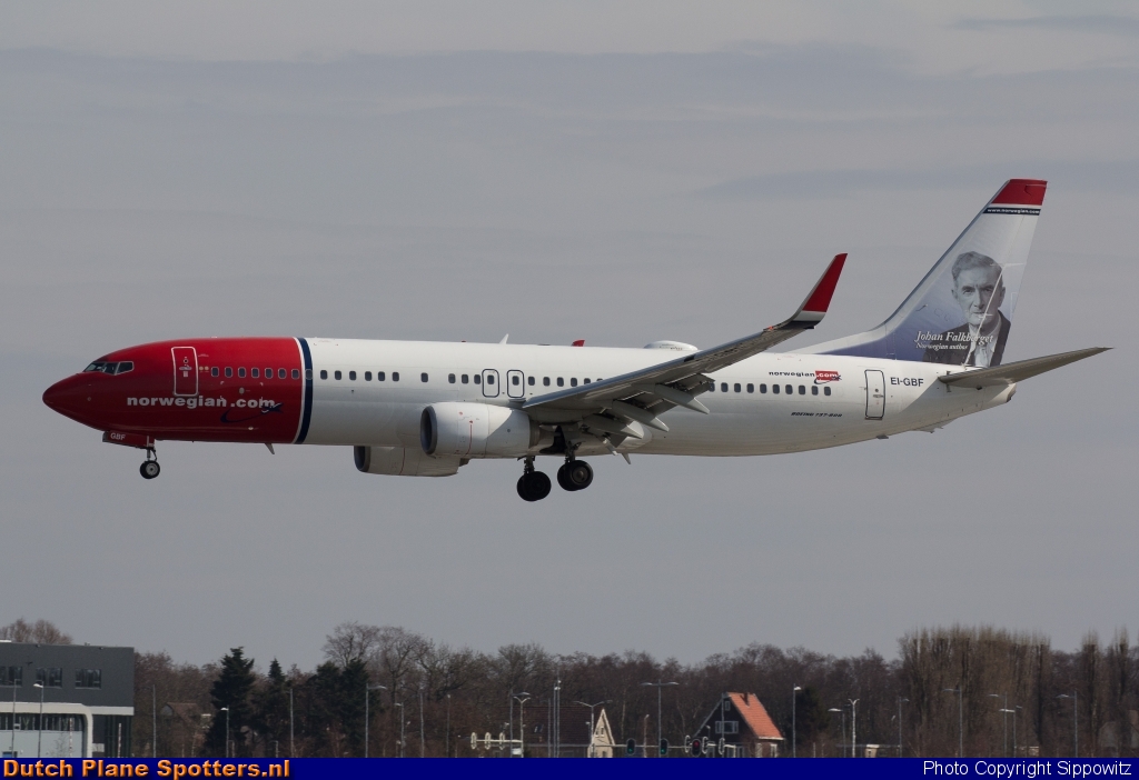 EI-GBF Boeing 737-800 Norwegian Air International by Sippowitz