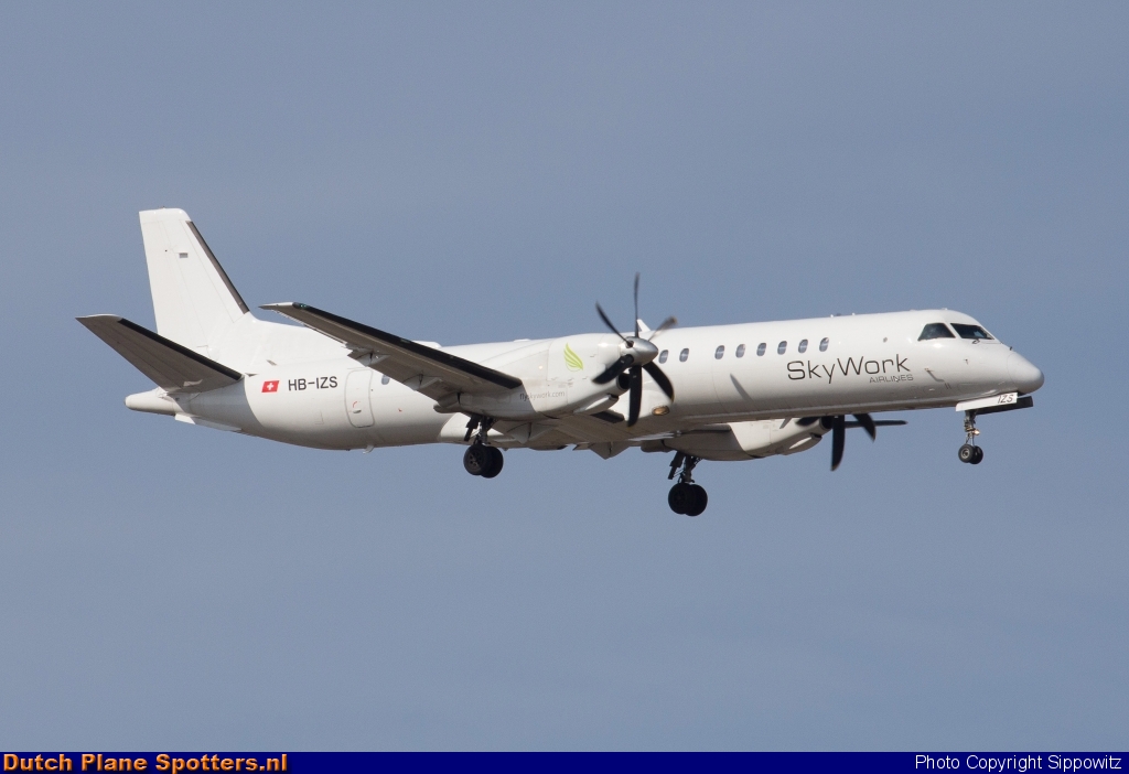 HB-IZS Saab 2000 Sky Work Airlines by Sippowitz