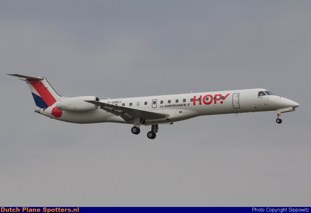 F-GRGJ Embraer 145 Hop (Air France) by Sippowitz