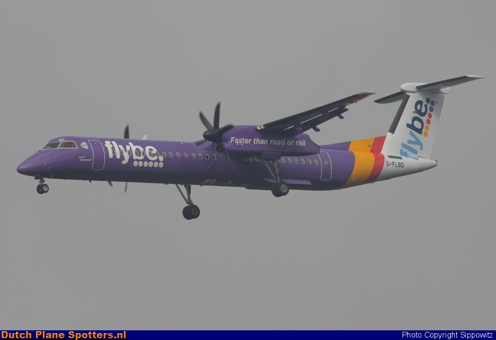 G-FLBD Bombardier Dash 8-Q400 Flybe by Sippowitz