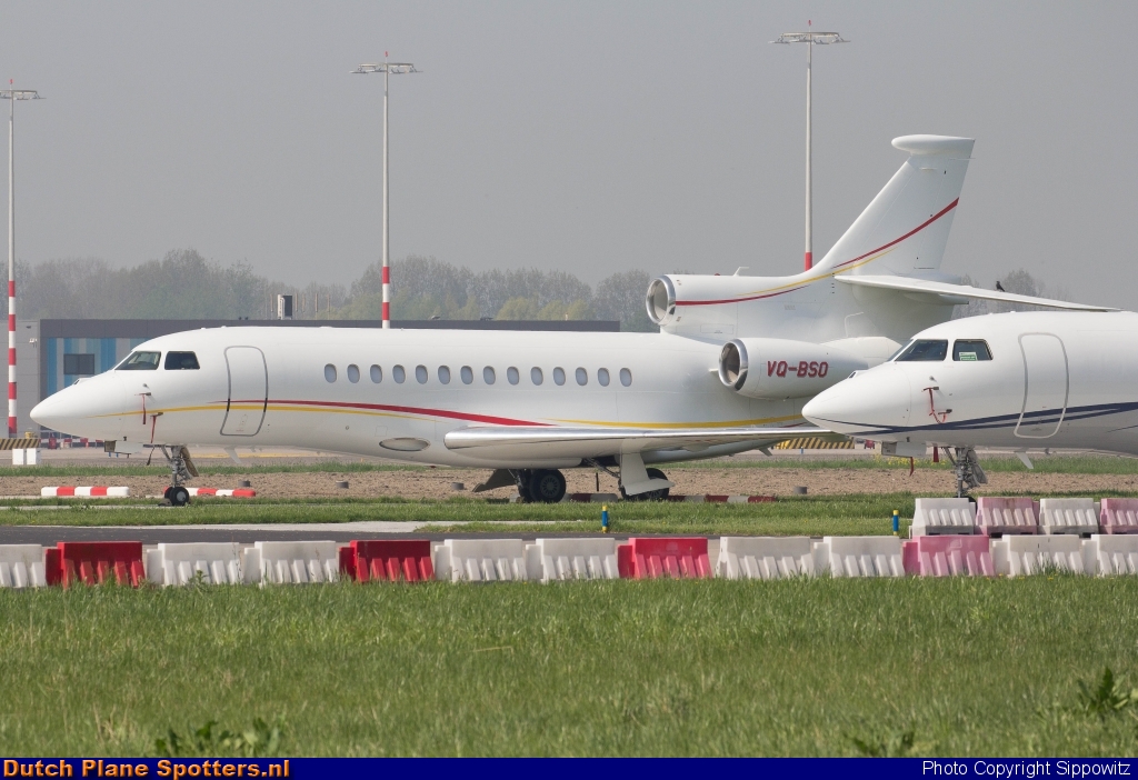 VQ-BSO Dassault Falcon 7X Shell Aircraft by Sippowitz