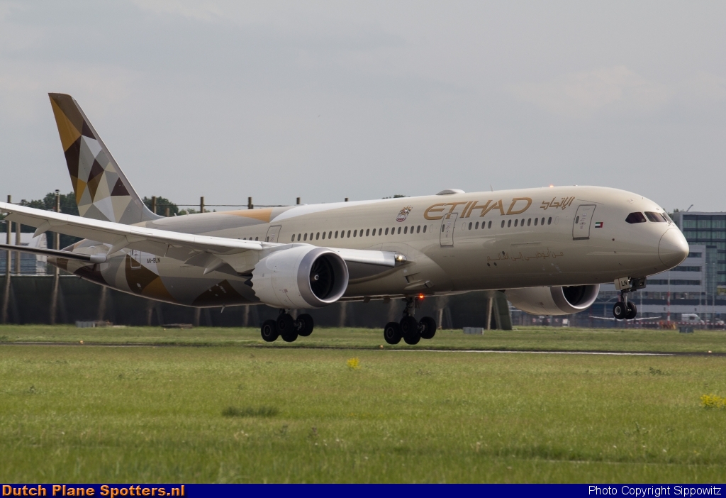 A6-BLN Boeing 787-9 Dreamliner Etihad by Sippowitz