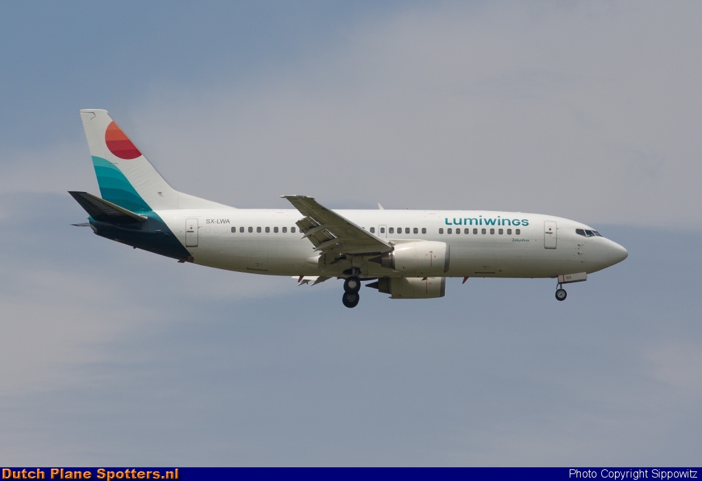 SX-LWA Boeing 737-300 Lumiwings by Sippowitz