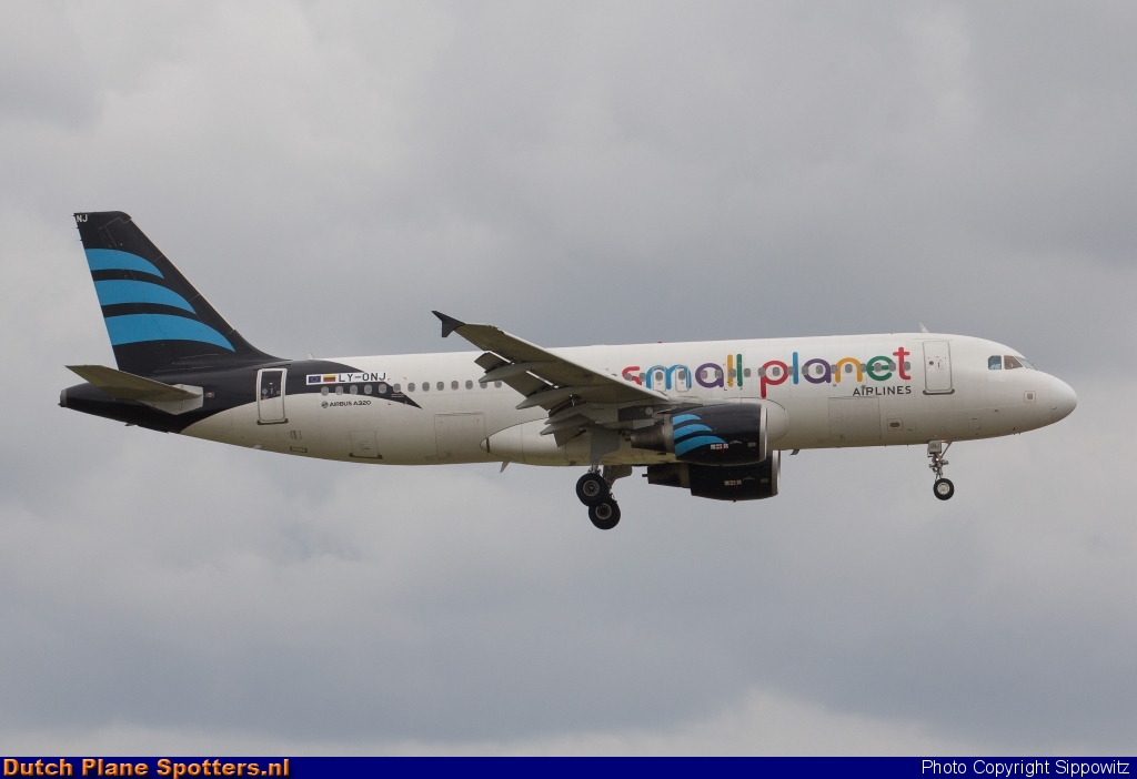 LY-ONJ Airbus A320 Small Planet Airlines by Sippowitz