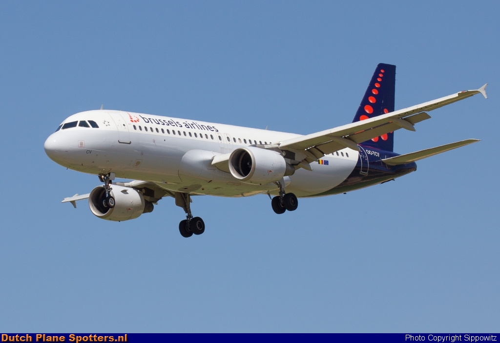 OO-TCV Airbus A320 Brussels Airlines by Sippowitz