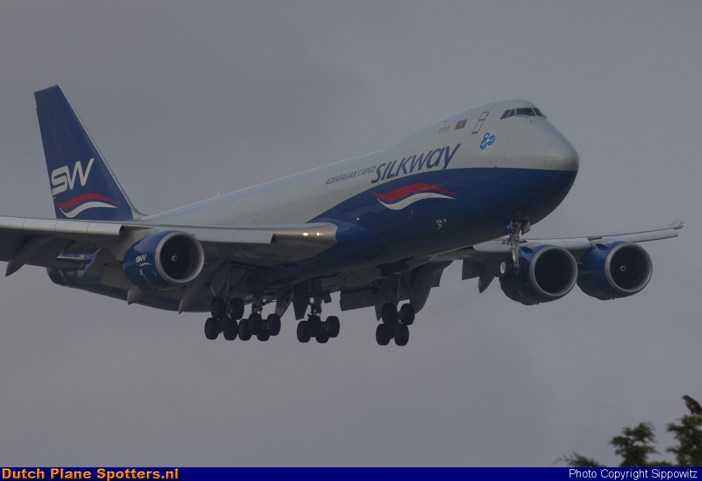 VQ-BVC Boeing 747-8 Silk Way West Airlines by Sippowitz