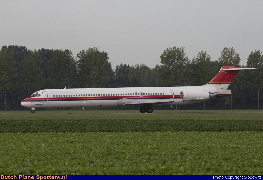 OY-RUT McDonnell Douglas MD-82 Danish Air Transport by Sippowitz