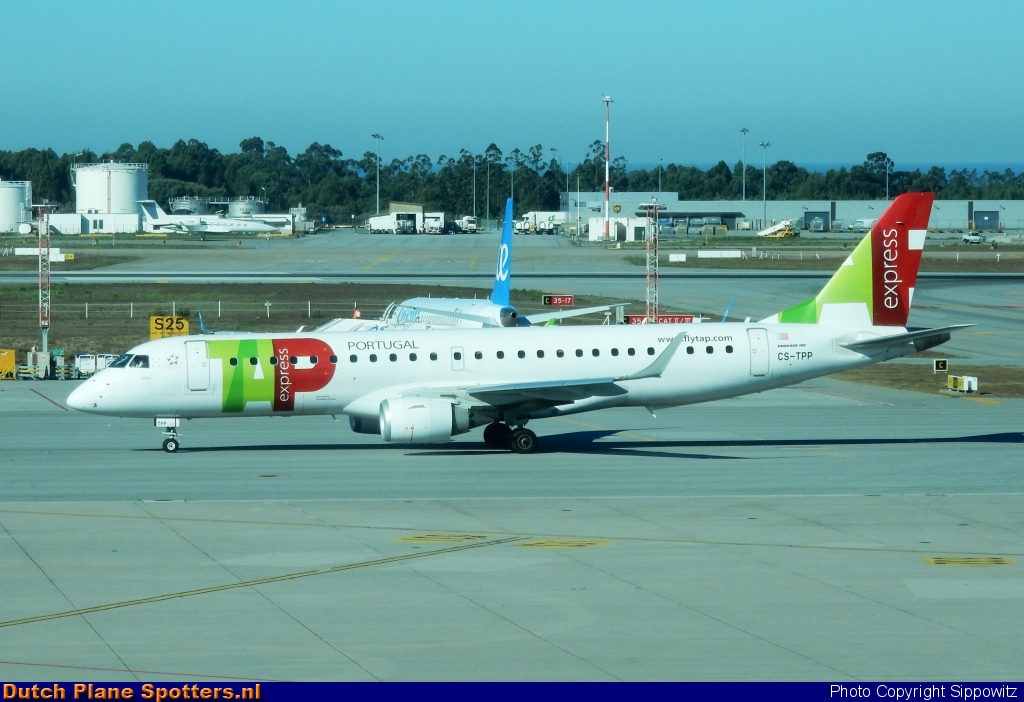 CS-TPP Embraer 190 PGA Portugalia Airlines (TAP Express) by Sippowitz