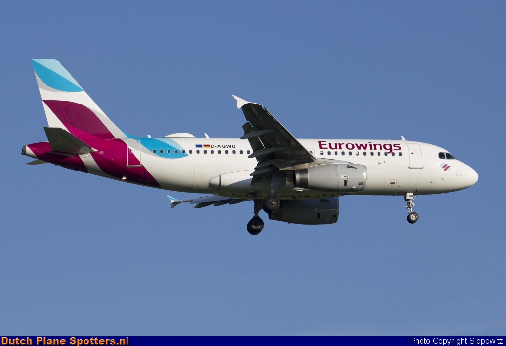 G-AGWU Airbus A319 Eurowings by Sippowitz