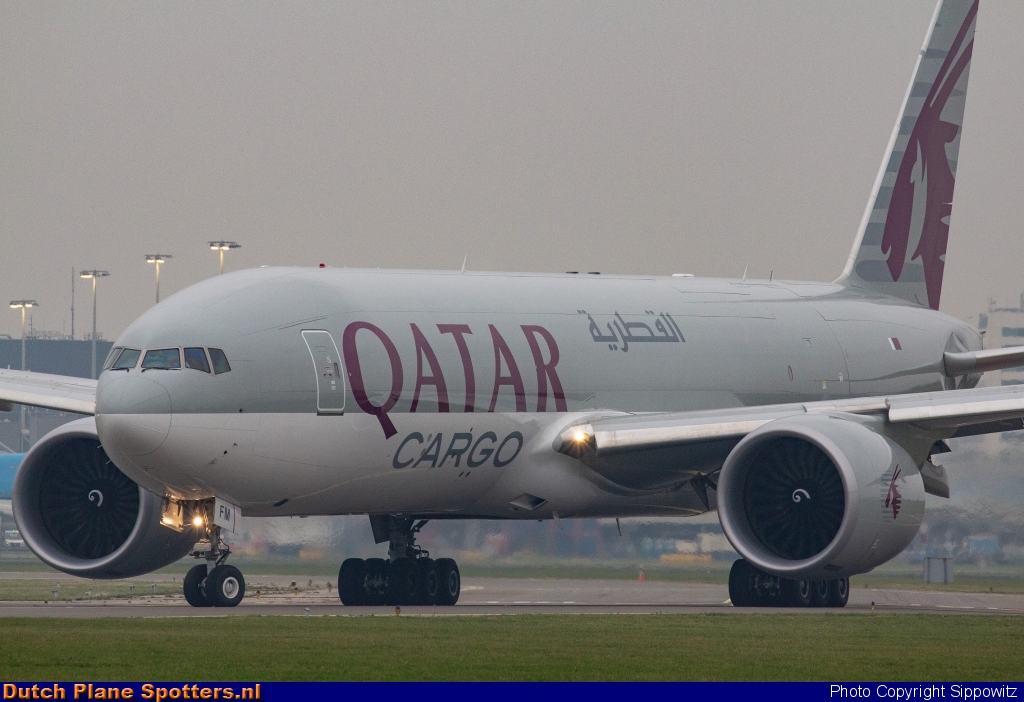A7-BFM Boeing 777-F Qatar Airways Cargo by Sippowitz