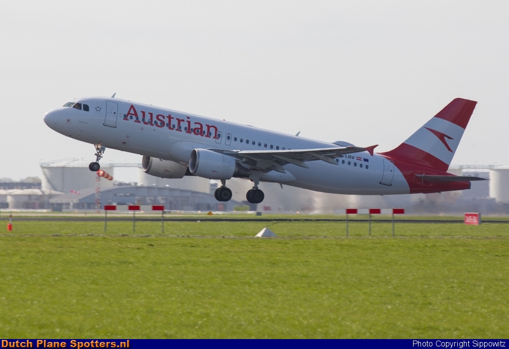 OE-LBV Airbus A320 Austrian Airlines by Sippowitz