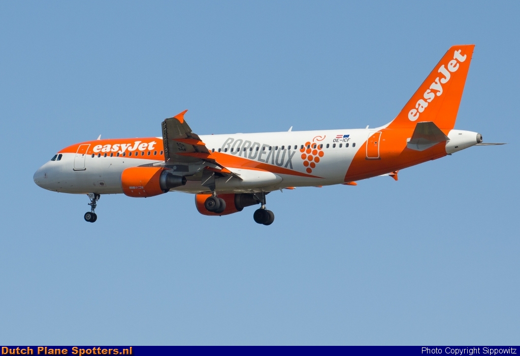 OE-ICF Airbus A320 easyJet Europe by Sippowitz