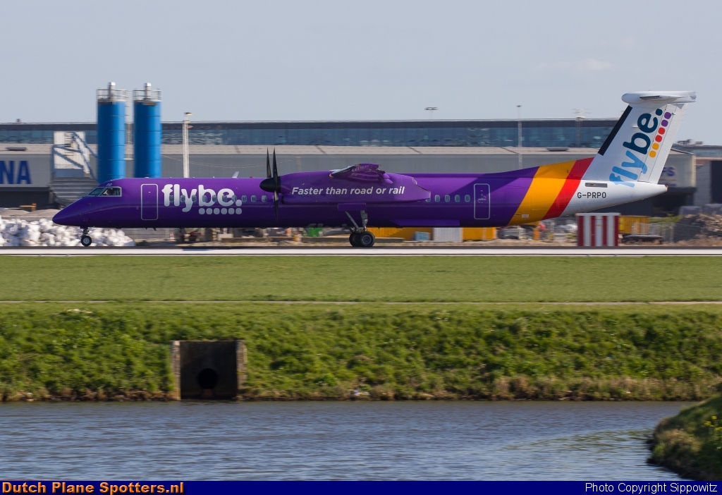 G-PRPO Bombardier Dash 8-Q400 Flybe by Sippowitz