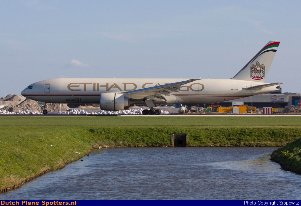 A6-DDB Boeing 777-F Etihad Cargo by Sippowitz