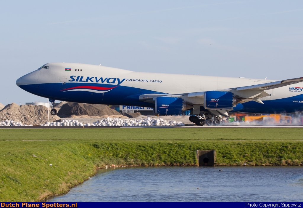 VQ-BVB Boeing 747-8 Silk Way Airlines by Sippowitz